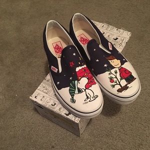 Vans: Peanuts Christmas Tree Classic (Slip On)